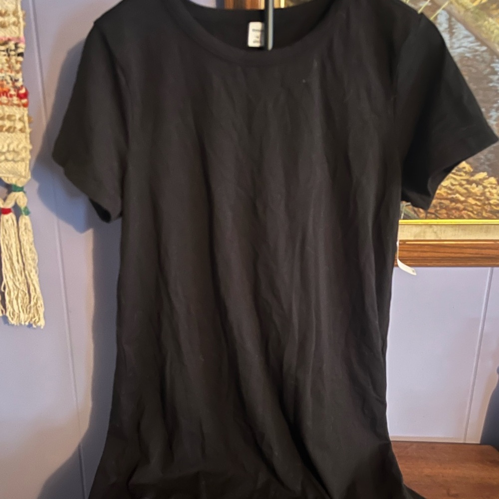 Old Navy Black Midi Dress